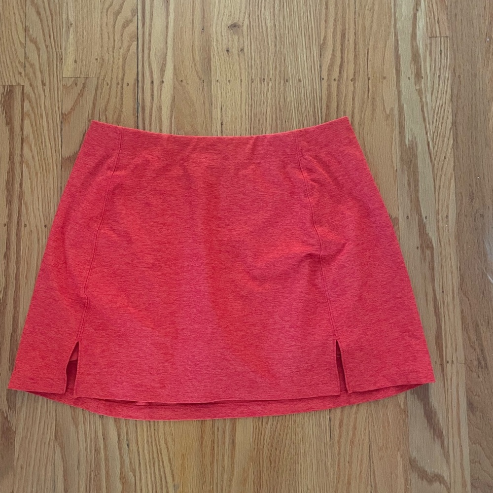 Outdoor Voices Red Athletic Skirt